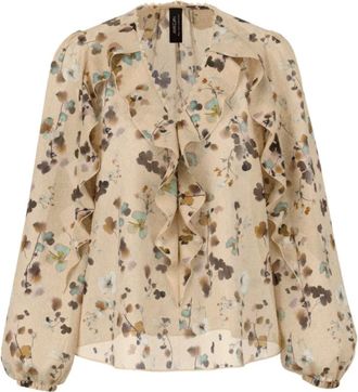 Marc Cain Mujer, Blusas y Camisas, Beige, Talla: L