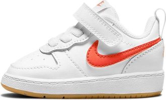 Nike (TD) Nike Court Borough Low 2 White Orange BQ5453-114