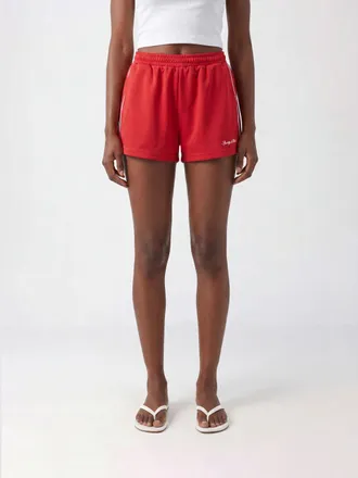 Sporty & Rich Shorts jogging in cotone riciclato con logo
