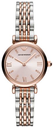 Emporio Armani Gianni T-bar WoMens Multicolour Watch AR11223 Stainless Steel (archived) - One Size