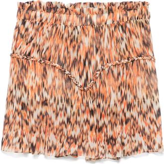Isabel Marant Isabel Marant Roumi Printed Cotton Skirt