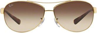 Ray-Ban Zonnebril - Heren - Zonnebrillen - Geel - 63 MM - Accessoires