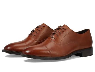 Cole Haan Hawthorne Cap Toe Oxford Mens Lace Up Wing Tip Shoes British Tan : 11.5 D - Medium, Leather