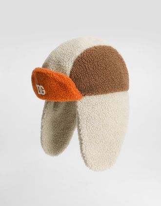 Dolce & Gabbana Fake Teddy Bear Trapper Hat - Man Multi-colored M