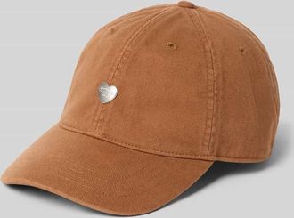 Carhartt Work in Progress Basecap mit Label-Applikation in Camel, Gr&ouml;&szlig;e 1