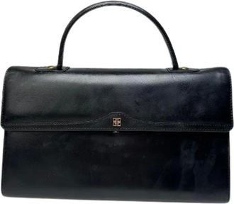 Givenchy Pre-owned Handbags, female, Black, Size: ONE SIZE Pre-owned Vintage Flap Bag