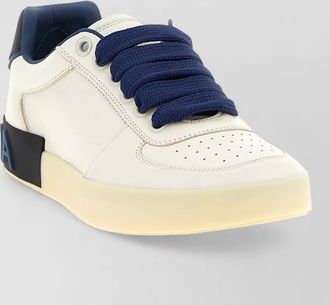 Dolce & Gabbana leather low-top sneakers