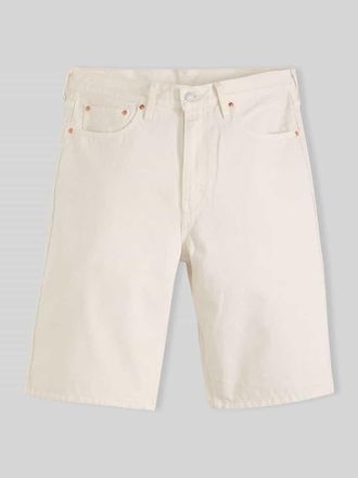 Levi's Wide Fit Bermuda aus Denim Modell 469 in Ecru, Gr&ouml;&szlig;e 29