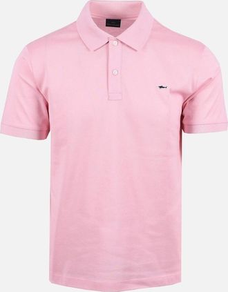Paul & Shark Mens Paul And Shark Plain Polo Pink - Size: 44