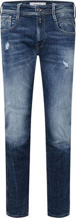 Replay Mens Replay Anbass Slim-Fit Jeans in Blue