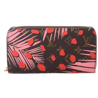 Louis Vuitton Limited Edition Monogram Zippy Jungle Dots Wallet