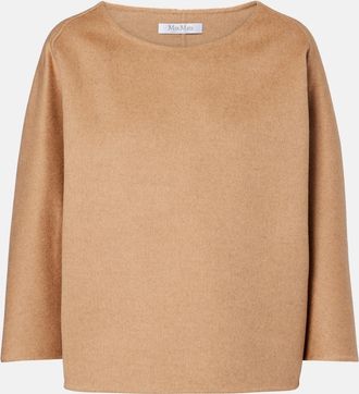 Max Mara Blusa Radioso in cammello