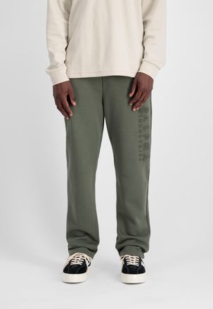 Alpha Industries Jogginghose ALPHA INDUSTRIES Embroidery Jogger, Herren, Gr. XXL, Normalgr&ouml;ssen, gr&uuml;n (schwarz olive), Obermaterial: 80% Baumwolle, 20% Polyester, Hose