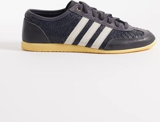 adidas Originals Japan Decon - Sneakers marroni e crema effetto coccodrillo-Marrone