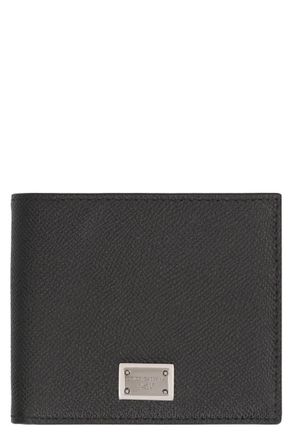 Dolce & Gabbana Leather Flap-Over Wallet