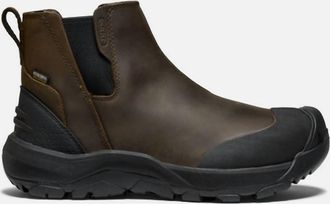 Keen Mens Revel Iv Waterproof Chelsea Boot In Canteen/black