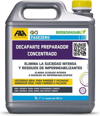 Fila 40820005spp Fasezero Decapante Preparador Concentrado 5 Litros - Ref: 40820005spp