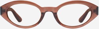 Reality Eyewear The Demi Reader Glasses in Mocca at Nordstrom, Size +2.00
