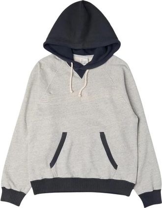 Nudie Jeans Gunde Hoodie Embo Wave - Heren - Hoodies - Grijs - L - Katoen - Hoodies & sweatvesten