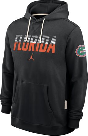 Nike Jordan Mens Florida Sideline Standard Issue Jordan Brand Dri-FIT College Pullover Hoodie in Black | 0JAZ00AUFN-8DF