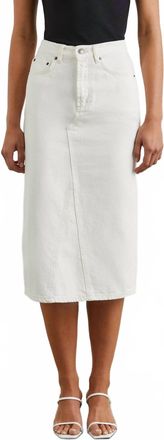 Rails Highland Midi Skirt In Ecru Patchwork