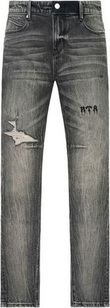 Rta Bryant Ripped Skinny Jeans in Ash Faded Rta at Nordstrom, Size 42