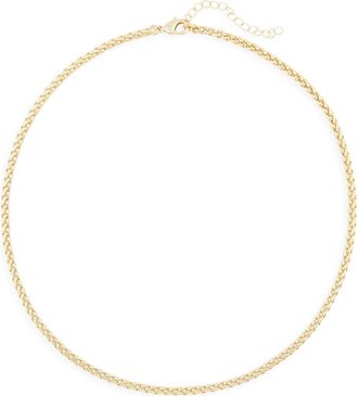 Nordstrom Rack Wheat Chain Necklace in Gold at Nordstrom Rack