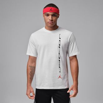 Nike Jordan Mens Jordan Sport Dri-FIT T-Shirt in White | IF0857-100