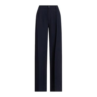 Ralph Lauren Pantaloni a gamba larga Kirahn - - Trousers - Donna - Blu - 4XS