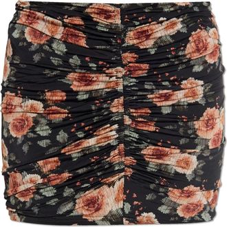 Iro Lunia Rok - Dames - Korte rokken - Veelkleurig - L - Leer - Rokken