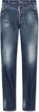 Dsquared2 Roadie Jeans - Heren - Regular Fit Jeans - Blauw - XS - Katoen - Jeans