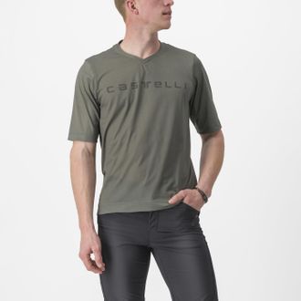 Castelli 4523018-089 Trail TECH TEE 2 Mens T-Shirt Forest Gray S