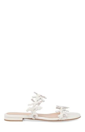 Gianvito Rossi Ocean Mule in White Nappa at Nordstrom, Size 38.5
