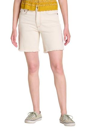 Toad & Co Womens Balsam Cutoff Short in Natural Ii at Nordstrom, Size 10