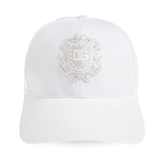 Dolce & Gabbana Baseball Cap - Heren - Petten - Wit - 59 CM - Katoen - Accessoires