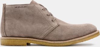 AllSaints Cow Suede Bilton Lace Up Leather Chukka Boots, Size: 7