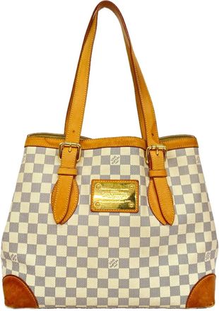Louis Vuitton White Tote Bag (Pre-Owned)