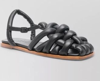 Hereu leather flat sandals