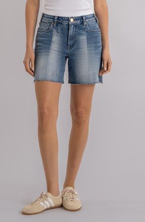 Kut from the Kloth Jane High Waist Cutoff Denim Shorts in Astonish at Nordstrom, Size 12