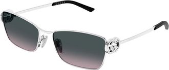 Gucci GG2045S 002 Womens Sunglasses Size 58 - Free RX Lenses - Free RX Lenses