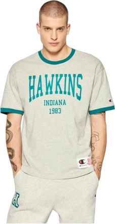 Champion T-Shirts - Heren - T-shirts - Wit - L - Tops