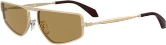 Moschino Mos209/S Sunglasses - unisex - Moschino - Sunglasses - Yellow - 59 MM - Accessories