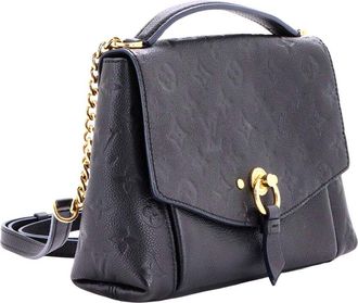 Louis Vuitton Black Monogram Empreinte Blanche Bb (Authentic Pre-Loved)