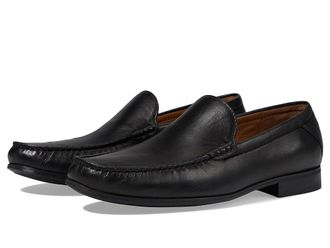 Johnston & Murphy Hawkins Venetian Mens Shoes Black Glove Leather : 10.5 M (D)