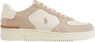 Ralph Lauren Masters Court Leather-Suede Sneaker