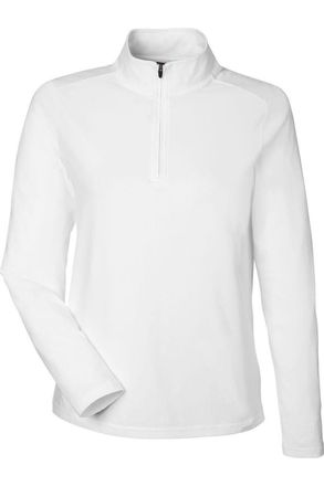 Devon & Jones Womens Raleigh Stretch Quarter-Zip Pullover