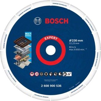 Bosch Discos De Corte Expert Diamond Metal Wheel De Gran Tama&ntilde;o Para Amoladoras Grandes Con Tuerca De Bloqueo Diametro (mm) 230