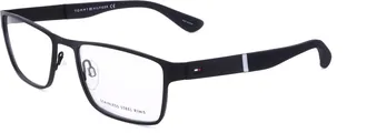 Tommy Hilfiger Mens 54 mm Matte Black Eyeglasses TH1543-003-54