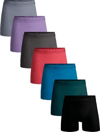 Muchachomalo Heren Boxershorts - 7-Pack - Mannen Onderbroeken