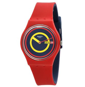 Swatch The January Blue Dial Mens Watch SO28R702